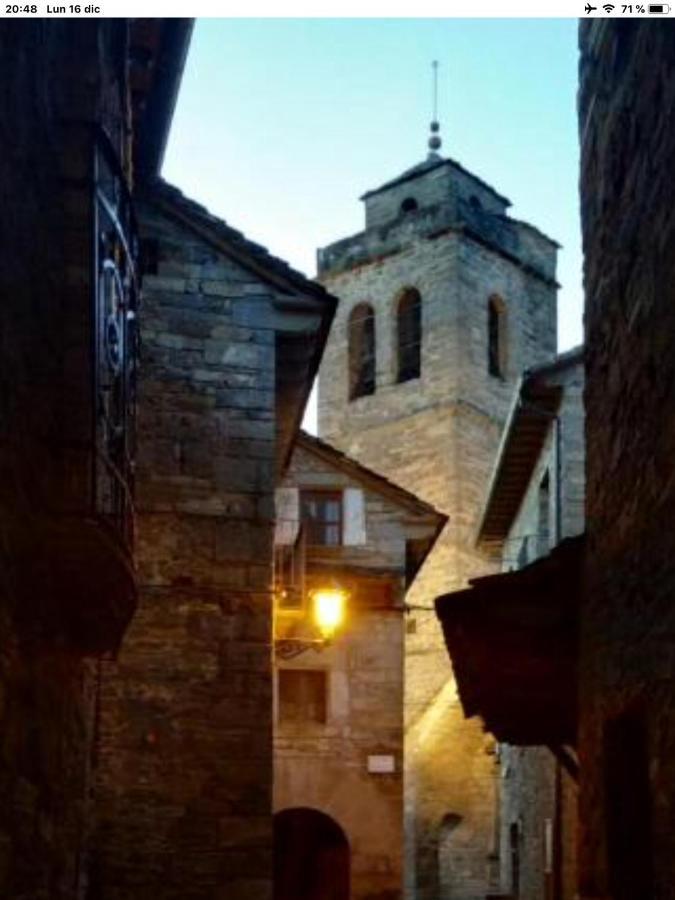 Vistas A La Montana En Un Pueblo Con Encanto. El Pueyo de Araguás 외부 사진
