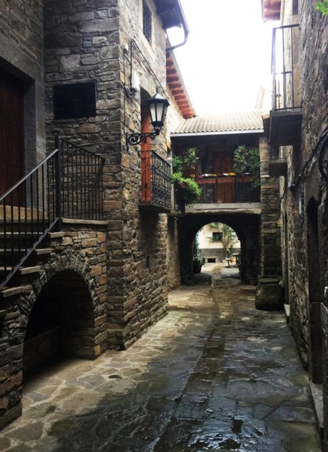 Vistas A La Montana En Un Pueblo Con Encanto. El Pueyo de Araguás 외부 사진